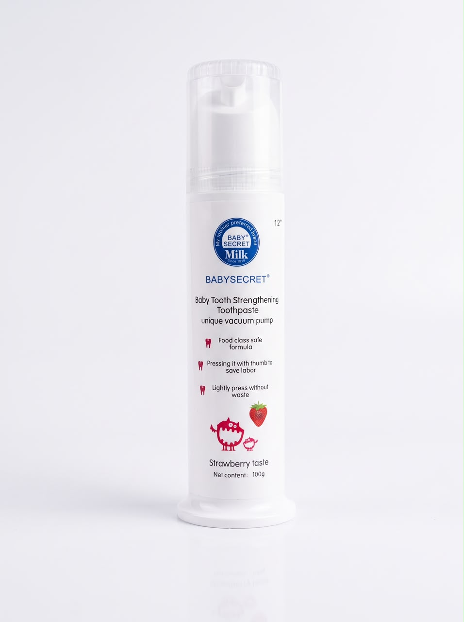 Baby strawberry toothpaste 100g
