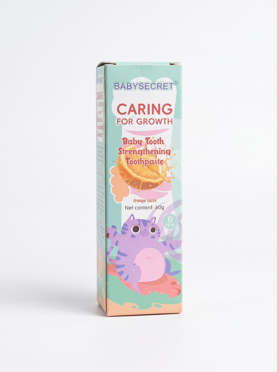 Baby orange toothpaste 60g